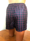 Primark Swim Shorts Men's-Size L-NWOT  Black/Pink-Mesh Liner-2 front zip pockets