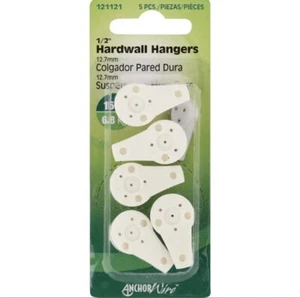 Hillman Anchor Wire 15 Lb. Capacity Hardwall Hanger (5 Count) 121121 - Picture 1 of 1