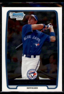 2012 Bowman Chrome Prospects Jacob Anderson #BCP83 Toronto Blue Jays - Image 1 of 2