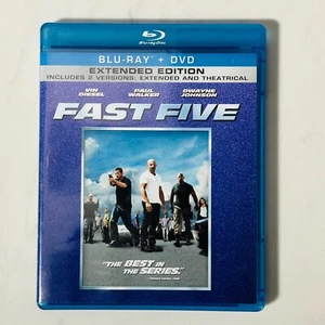 Fast Five - Blu-ray + DVD - Extended Edition - Vin Diesel - Paul Walker - Picture 1 of 3