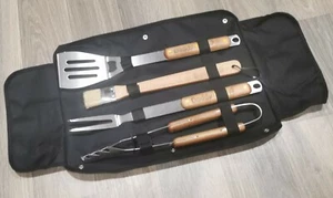 Personalised Bbq Tools With Case - Picture 1 of 2