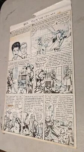 Original Comic Girl Friday art From Dick Tracy - Picture 1 of 4