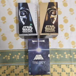 Star Wars VHS Trilogy Special Edition Silver Gold - 9 Movies - Widescreen - Bild 1 von 6