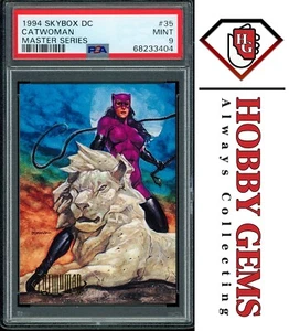 CATWOMAN PSA 9 1994 Skybox DC Master Series #35 - Picture 1 of 2