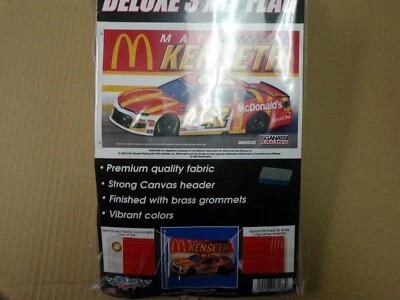 Chevrolet McDonald's 2020 Matt Kenseth #42 3'x5' Deluxe NASCAR Racing bandera nuevo Foto 1 de 4
