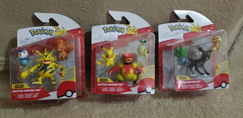 Pokemon Magmar, Electabuzz & Umbreon Battle Figures Cover