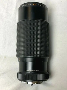 Zykkor MC Auto Zoom Macro Lens / 1:4.5 / 80-205 mm Lens For Nikon UNTESTED  - Picture 1 of 8