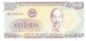 Vietnam one thousand dong 1988 - Picture 1 of 2
