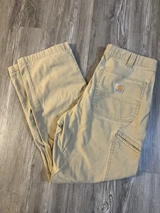 Carhartt Herren Rugged Flex Canvas Arbeitshose Relaxed Fit 5-Pocket BN2517-M 33X30 - Bild 1 von 12