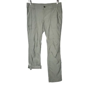 Pantalones de Senderismo Columbia Pilsner Peak Para Mujer 4 Cortos Gris Pestaña Enrollable Convertibles - Imagen 1 de 7