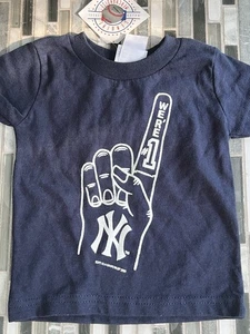 MLB New York Yankees Baby Shirt Größe 6 Monate Neu mit Etikett weich wie eine Traube #1 Fan - Bild 1 von 10