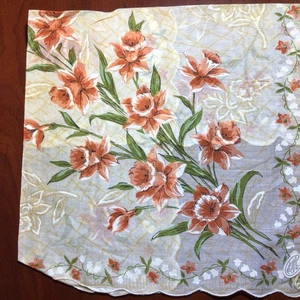 Vintage Taschentuch, neu, Damen Taschentuch, geblümt. - Bild 1 von 9