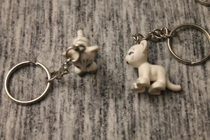 Lego weißer Tiger Minifigur Schlüsselanhänger - Bild 1 von 5