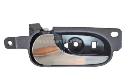Interior Door Handle Chrome Black Frt LH Driver fits 2006 to 2011 Buick Lucerne - Image 1 of 2