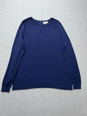 Suéter tejido Vineyard Vines para mujer mediano azul marino mezcla de cachemir Foto 1 de 4