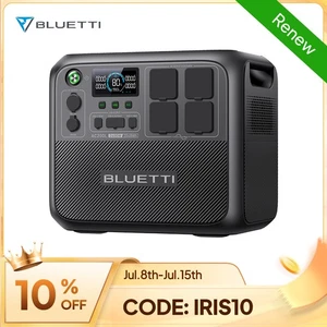 BLUETTI AC200L 2048Wh 2400W Portable Power Station Solar Generator for Road Trip - Picture 1 of 10
