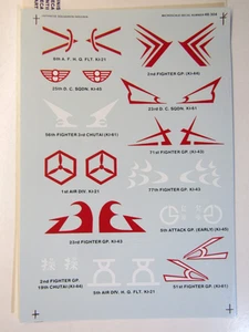 Micro Scale Decal Sheet 1:48 Scale Japanese Squadron Insignias # 48-303 - Bild 1 von 4