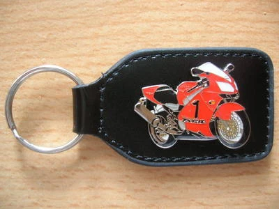 Schlüsselanhänger Kawasaki ZX 12 R / ZX12R Ninja rot red Motorrad Moto Art. 0865 - Bild 1 von 4