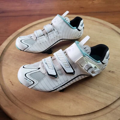 Zapatos de ciclismo Bontrager talla 38,5 Inform Carbon SPD-SL Spin Road blancos Foto 1 de 4