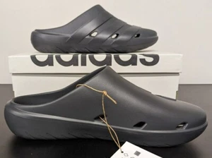 Adidas Clogs Slides Adicane Black Comfort Recovery Lightweight HQ9918- NIB - Picture 1 of 5
