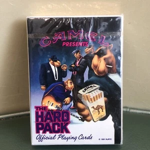 Vintage Joe Camel THE HARD PACK Sealed Deck of Playing Cards 1991 - Bild 1 von 5