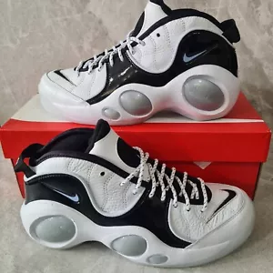 Nike Air Zoom Flight 95 Hombre Mujer Entrenadores Negro Patente Talla 7 Reino Unido Nuevo PVP £160 - Imagen 1 de 11