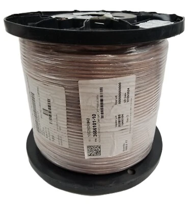 Cable coaxial 1K' Belden 84142 0011000 19 AWG plateado macizo PTFE RG-142 NUEVO Foto 1 de 4