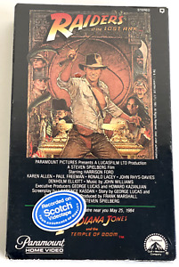 BETAMAX RAIDERS OF THE LOST ARK SEALED HARRISON FORD NOT VHS FIRST PRINT