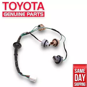 97 - 98 TOYOTA SUPRA REAR RIGHT TAIL LIGHT LAMP SOCKET WIRE HARNESS OEM NEW - Picture 1 of 7