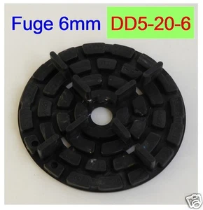 60 Plattenlager DD5-20-6,Terrassenlager Stelzlager,Höhe 10mm,6mm Fuge,Steg 20mm - Bild 1 von 4