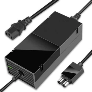 For Microsoft Xbox One Console AC Adapter Brick Charger Power Supply Cord Glossy - Picture 1 of 11