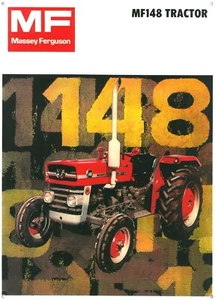 Massey Ferguson 148 Metal Sign Reproduction 010224 - Picture 1 of 1