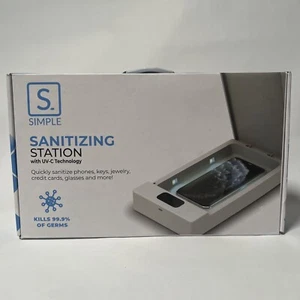 S. Simple UV-C Sanitizing Station Device Sanitizer for Phones, Keys, Jewelry + - Picture 1 of 6