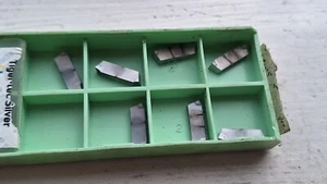 7 Walter carbide parting tips GX16-2E300R15-CF6 WSM33S ( GX16 3mm part-off 3.0 ) - Picture 1 of 2