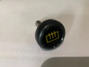 Porsche 911 964 993 Heated Rear Screen Switch Knob 9116130281001 Yellow - Picture 1 of 3