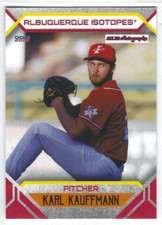 2023 Albuquerque Isotopes (Triple A-Colorado Rockies) Karl Kauffmann