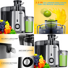 Electric Juicer Fruit Vegetable Citrus Juice Machine Extractor Centrifugal 600W