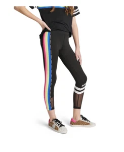 Justice Girls j-sport Rainbow Athletic Black Mesh legging Active size M (10) - Picture 1 of 4