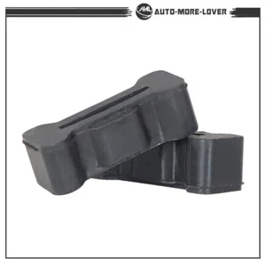 2PCS Tailgate Rubber Latch Bumper For 1994-2004 Chevrolet S10 GMC Sonoma Black - Picture 1 of 24