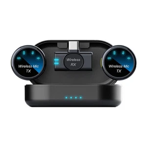 Microphone Lavalier Magnétique Sans Fil avec Suppression Du Bruit pour Enre2087 - Foto 1 di 6