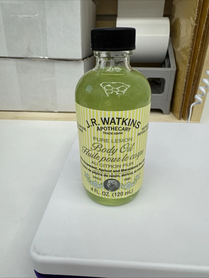 Aceite hidratante de baño y corporal puro de boticario J.R. Watkins Lavender Naturals 4 oz Foto 1 de 1
