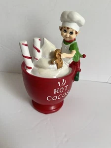 Hot cocoa gingerbread mug figurine Hobby Lobby - Picture 1 of 4