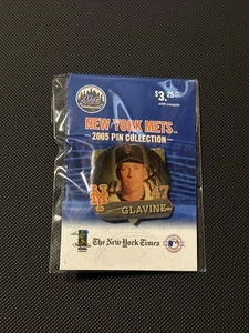 New York Mets 2005 Pin Collection Tom Glavine #47 NY Post New - Picture 1 of 2