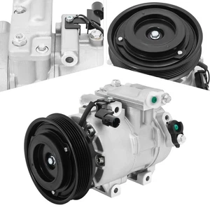A/C Air Conditioning Compressor W/ Clutch Replacement For Hyundai Accent 2012-17 - Bild 1 von 16
