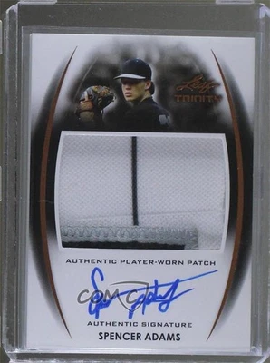2014 Leaf Trinity Patch Auto Bronze Spencer Adams #PA-SA1 Patch Auto - Image 1 of 2