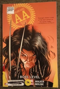 Avengers Arena Volume 3: Boss Level - graphic novel - Trade Paperback TPB - Foto 1 di 1