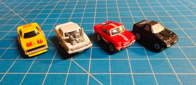 Micro Machines Lot of 4 Mustang Camaro Corvette Charger Galoob Ford Chevy Dodge - Image 1 of 2