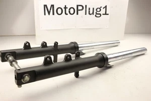 2009 - 2017 Yamaha FZ6R FZ6 OEM Front Forks Suspension legs Set STRAIGHT - Foto 1 di 15