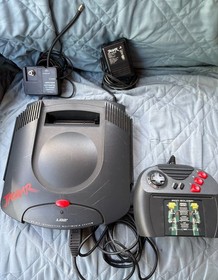 Atari Jaguar Console- Controller, Power Source, RF Adaptor- Tested, Powers On