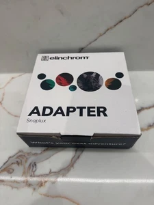 ELINCHROM SNAPLUX ADAPTER RANGER Q SOFTBOX ADAPTER. - Picture 1 of 18